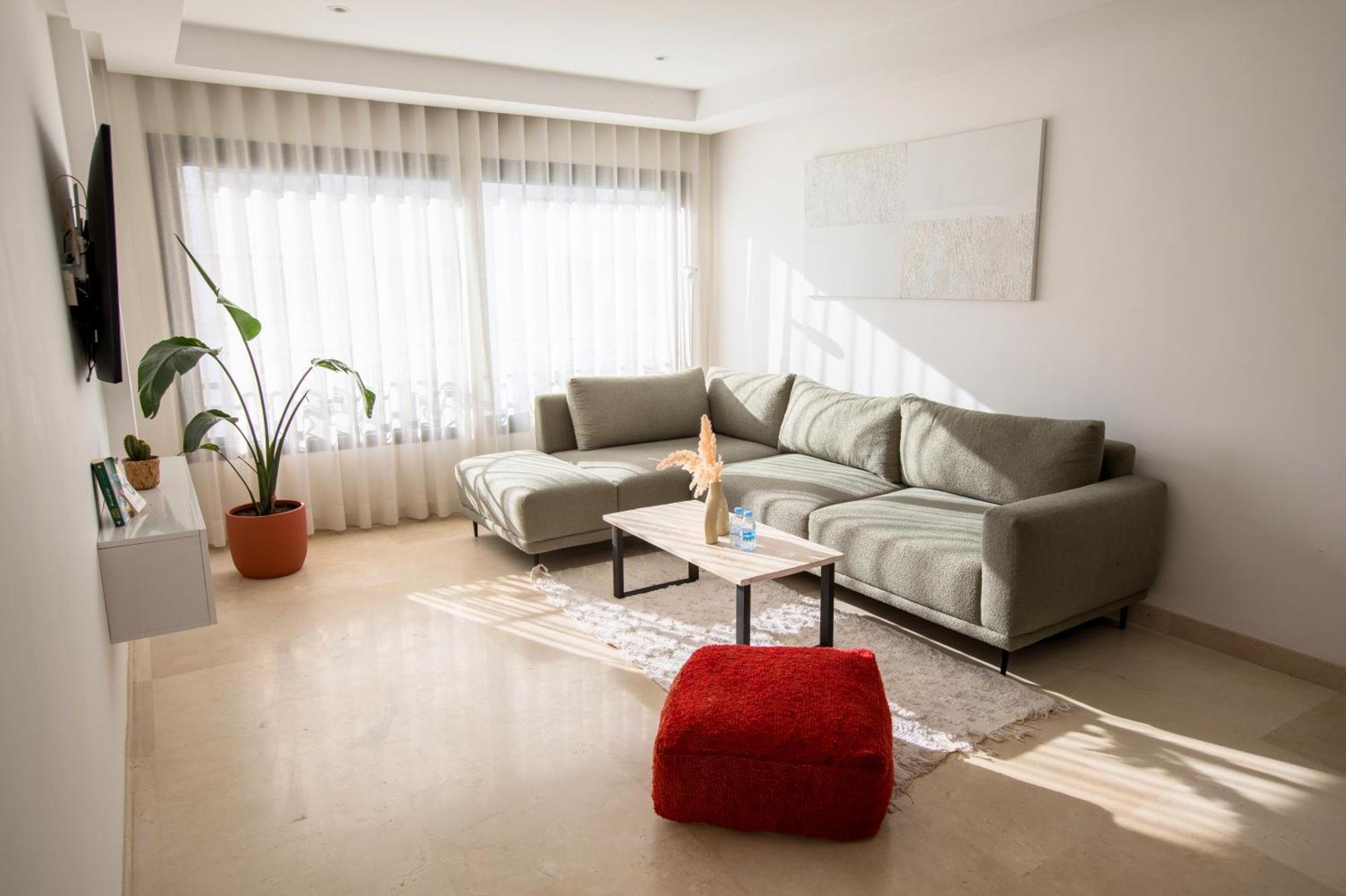 Haut Standing 2-Bedroom Apartment In Gauthier 卡萨布兰卡 外观 照片